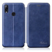 Apple iPhone 12 / 12 Pro, puzdro s bočným otváraním a stojan, Wooze Protect And Dress Book, modr