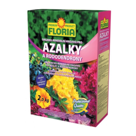 AGRO FLORIA Organominerálne hnojivo pre azalky a rododendróny 2,5 kg