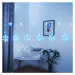 LED osvetlenie vianočné snehové vločky