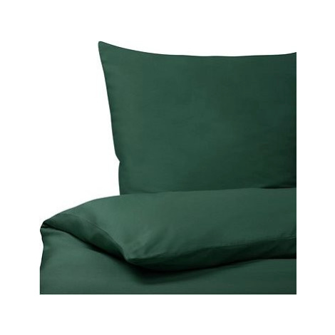 Bavlnené obliečky 155 × 220 cm zelené HARMONRIDGE, 299242
