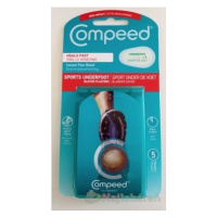 Compeed NÁPLASŤ ŠPORT na pľuzgiere na chodidlách gélová 5 ks