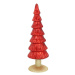 Dekoria Dekorácia Red Christmas Tree 36cm, 10 x 36 cm