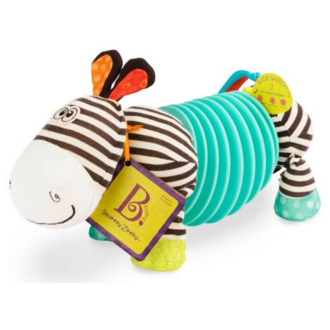 B-toys ťahacie harmonika zebra Squeezy Zeeb