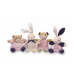 Kaloo plyšový macko Petite Rose-Mini Chubbies 969872-3 ružový