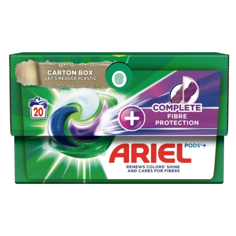 ARIEL All-in-1 + Complete Fiber Protection Kapsle na pranie 20 P