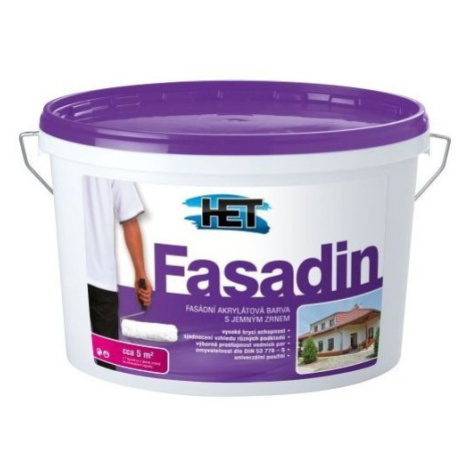 FASADIN - Fasádna akrylátová farba 18 kg biela matná Het