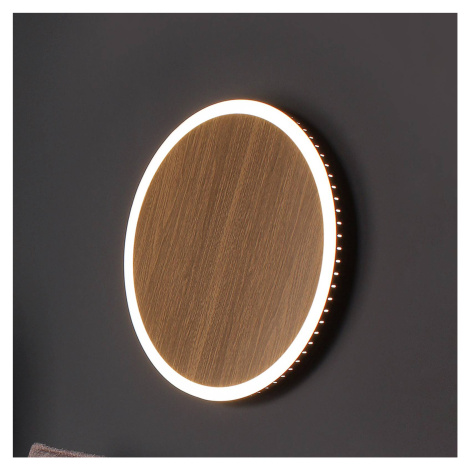 LED nástenné svietidlo Morton 3-Step-dim wood look 50 cm Eco-Light