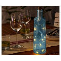 Dekoračná fľaša s LED