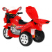 mamido  Detská elektrická motorka skúter červený