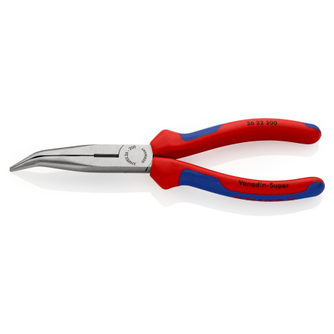 KNIPEX kliešte dlhé zahnuté 200mm 2622200