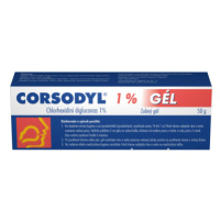 Corsodyl 1% Gél gel.dnt.1 x 50 g