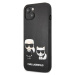Plastové puzdro Karl Lagerfeld na Apple iPhone 13 KLHCP13MPCUSKCBK Karl Lagerfeld and Choupette 