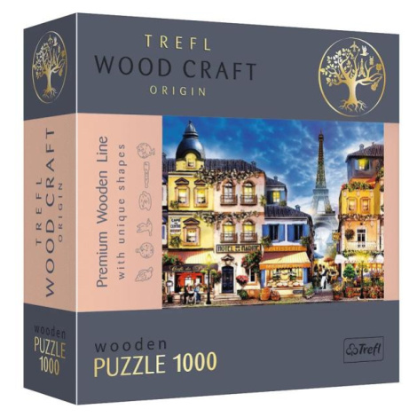 Trefl Drevené puzzle 1000 - Francúzska alej