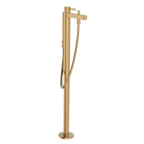 Vaňová batéria Hansgrohe Finoris s vaňovým setom kartáčovaný bronz 76445140
