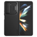 Nillkin CamShield Silky Silikónový Kryt pre Samsung Galaxy Z Fold 5, Čierny