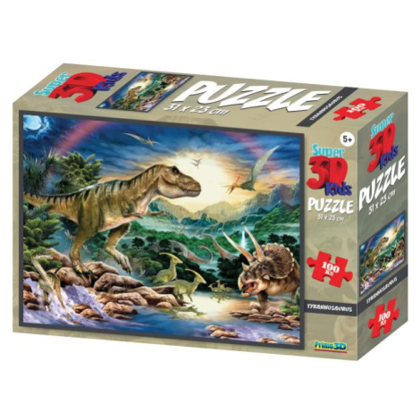 PRIME 3D PUZZLE - Tyrannosaurus 100 ks