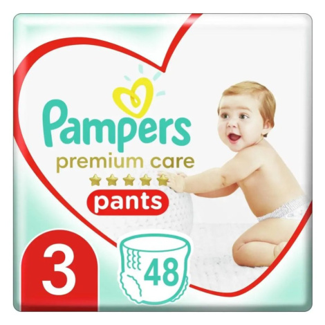 PAMPERS Premium Care Pants S3, 6-11 kg 48 ks