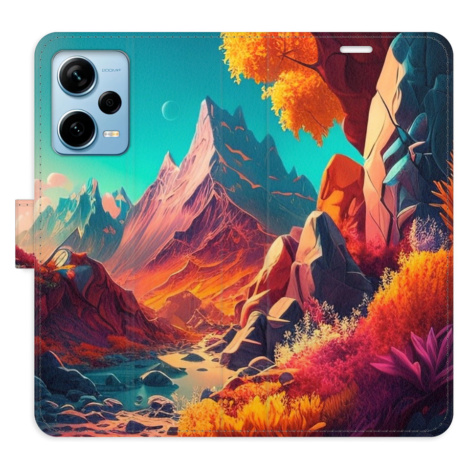 Flipové puzdro iSaprio - Colorful Mountains - Xiaomi Redmi Note 12 Pro+ 5G