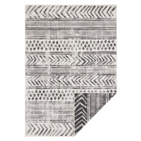 Kusový koberec Twin Supreme 103860 Black / Cream Rozmery kobercov: 80x150