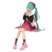 Furyu Hatsune Miku Noodle Stopper PVC Statue Autumn Date Pink Color Ver. 14 cm