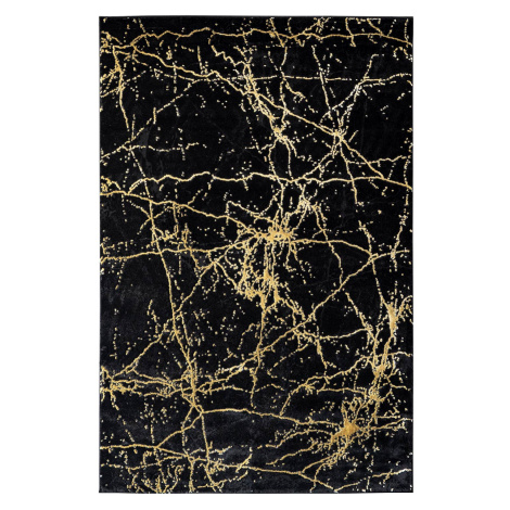 Kusový koberec ELITE 4355 black/gold 120x180 cm