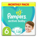 PAMPERS ACTIVE BABY S6 128KS, 13-18KG