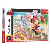 Puzzle Minnie na pláži/Disney Minnie 200 dielikov 48x34cm v krabici 33x23x4cm