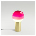 MARSET Dipping Light S stolová lampa ružová/mosadz