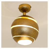Výkyvné stropné svietidlo Suopare v zlate