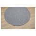 Kusový koberec Toledo šedé kruh - 120x120 (průměr) kruh cm Vopi koberce