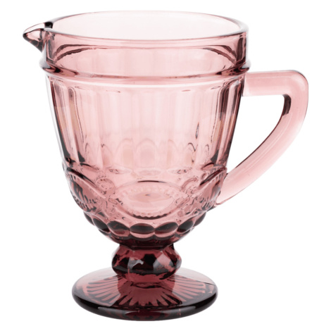 Vintage džbán na vodu/na víno, 1150ml, ružová, SAVOY Tempo Kondela