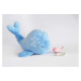 Plyšová veľryba Whale Blue XL Doudou et Compagnie modrá 60 cm od 0 mes