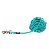 Trixie Tracking leash, trigger snap hook, round, S–L: 5 m/ř 6 mm, ocean
