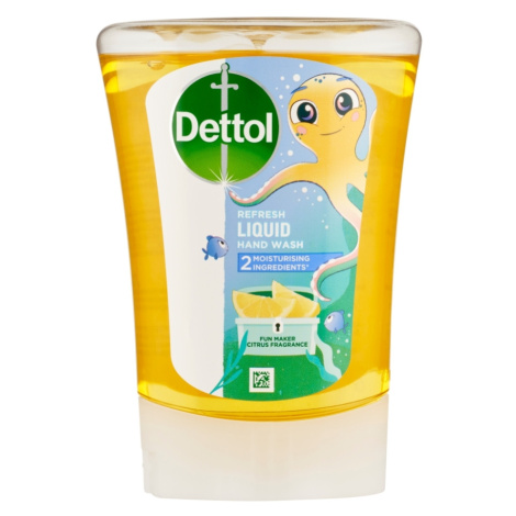 DETTOL Kids Zabávač Citrus tekuté mydlo náplň do bezdotykového dávkovača 250 ml