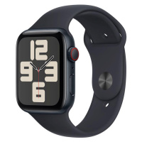 APPLE WATCH SE GPS + CELLULAR 44MM MIDNIGHT ALUMINIUM CASE WITH MIDNIGHT SPORT BAND - M/L MRH83Q