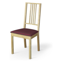 Dekoria Poťah na stoličku Börje, červeno-zelené káro, poťah na stoličku Börje, Quadro, 126-29