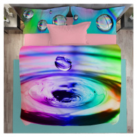Gipetex Natural Dream 3D talianská obliečka 100% bavlna Water rainbow - 140x200 / 70x90 cm