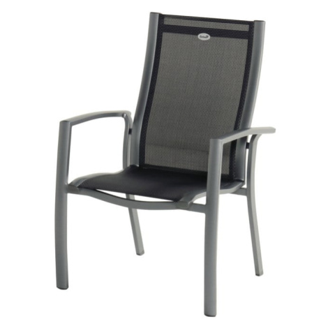 Sivá kovová záhradná stolička Belcampo – Hartman
