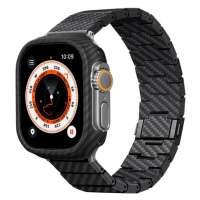 Apple Watch 1-6, SE (42/44 mm) / Watch 7-8 (45 mm) / Watch Ultra (49 mm), kovový remienok, magne