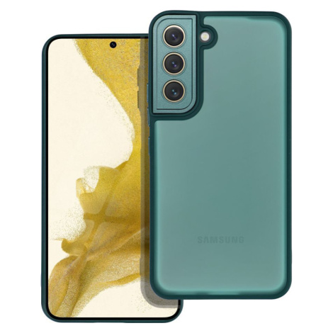 Plastové puzdro na Samsung Galaxy S22 5G S901 VARIETE green