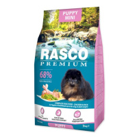 Krmivo Rasco Premium Puppy Mini kura s ryžou 3kg