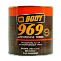 HB BODY 969 - Jednozložková základná farba na kov a drevo červenohnedá 5 kg