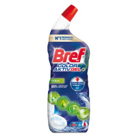 BREF Color Aktiv gel WC čistič Citrus 700 ml