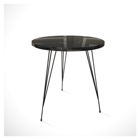 Odkladací stolík Sandalf čierny Kalune Design
