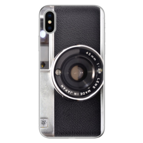 Odolné silikónové puzdro iSaprio - Vintage Camera 01 - iPhone X
