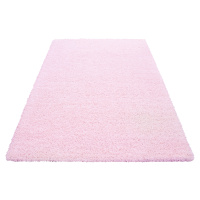 Kusový koberec Life Shaggy 1500 pink Rozmery koberca: 80x250