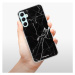 Odolné silikónové puzdro iSaprio - Black Marble 18 - Samsung Galaxy A34 5G