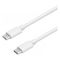 Nabíjací a dátový kábel USB Type-C, USB Type-C, 120 cm, Samsung, biely, továrenský