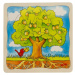 Drevené viacvrstvové puzzle Ako rastie strom