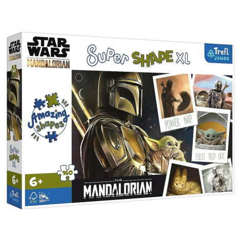 Puzzle 160 XL Super Shape - Mandalorian / Lucasfilm Star Wars The Mandalorian FSC Mix 70% Trefl